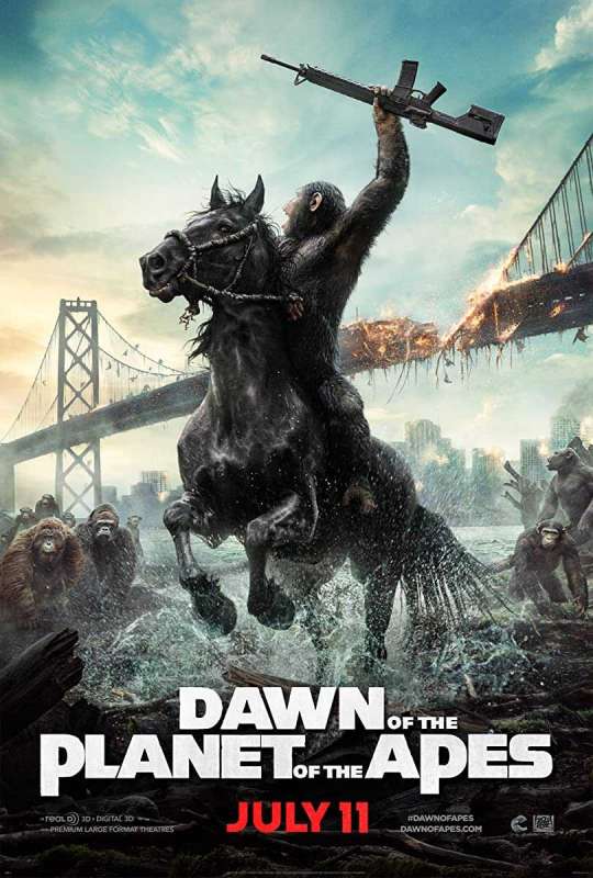 فيلم 2014 Dawn of the Planet of the Apes مترجم