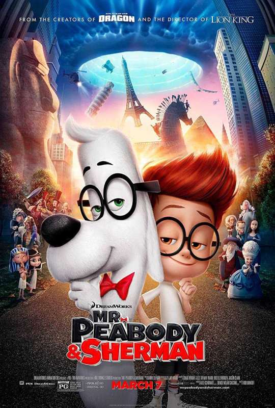 فيلم Mr. Peabody & Sherman 2014 مترجم فيلم Mr. Peabody & Sherman 2014 مترجم
