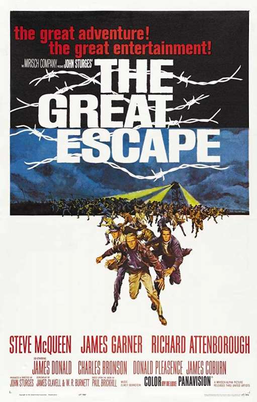 فيلم 1963 The Great Escape مترجم