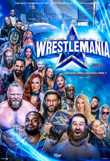 عرض رسلمينيا WWE WrestleMania 38 Night 2 2022 مترجم