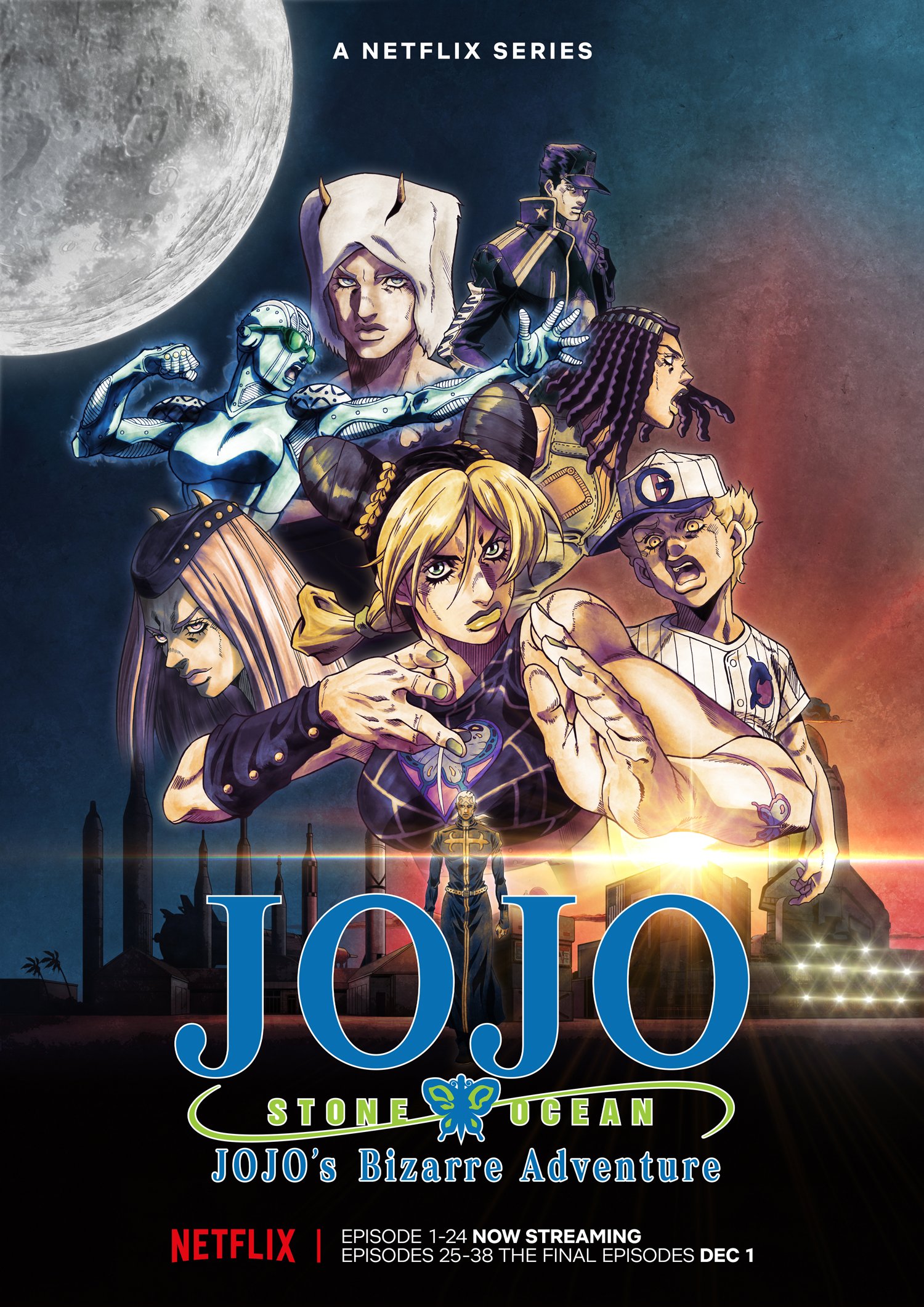 انمي JoJo no Kimyou na Bouken Part 6: Stone Ocean حلقة 32 مترجمة اون لاين