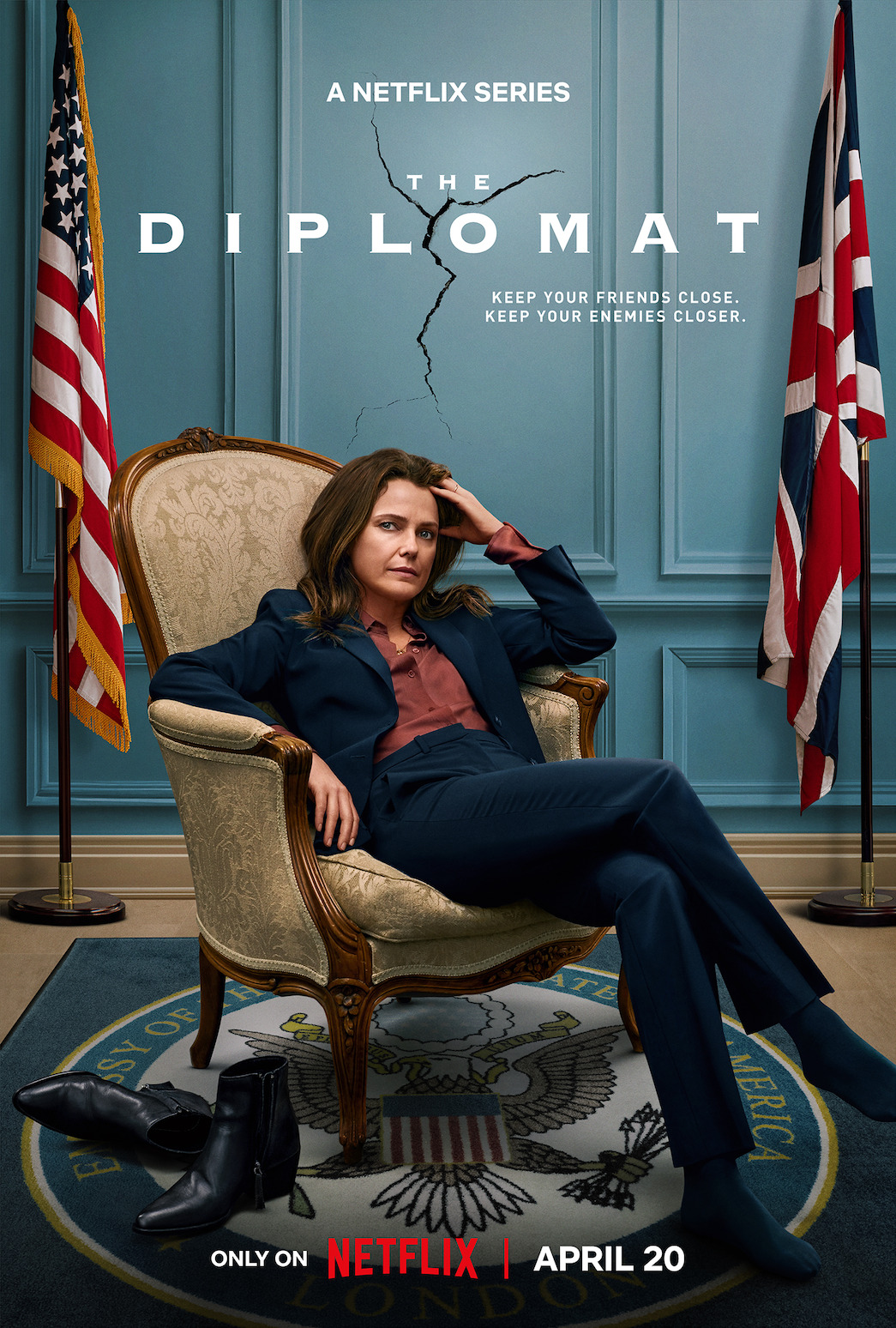 مسلسل The Diplomat الموسم الاول حلقة 4