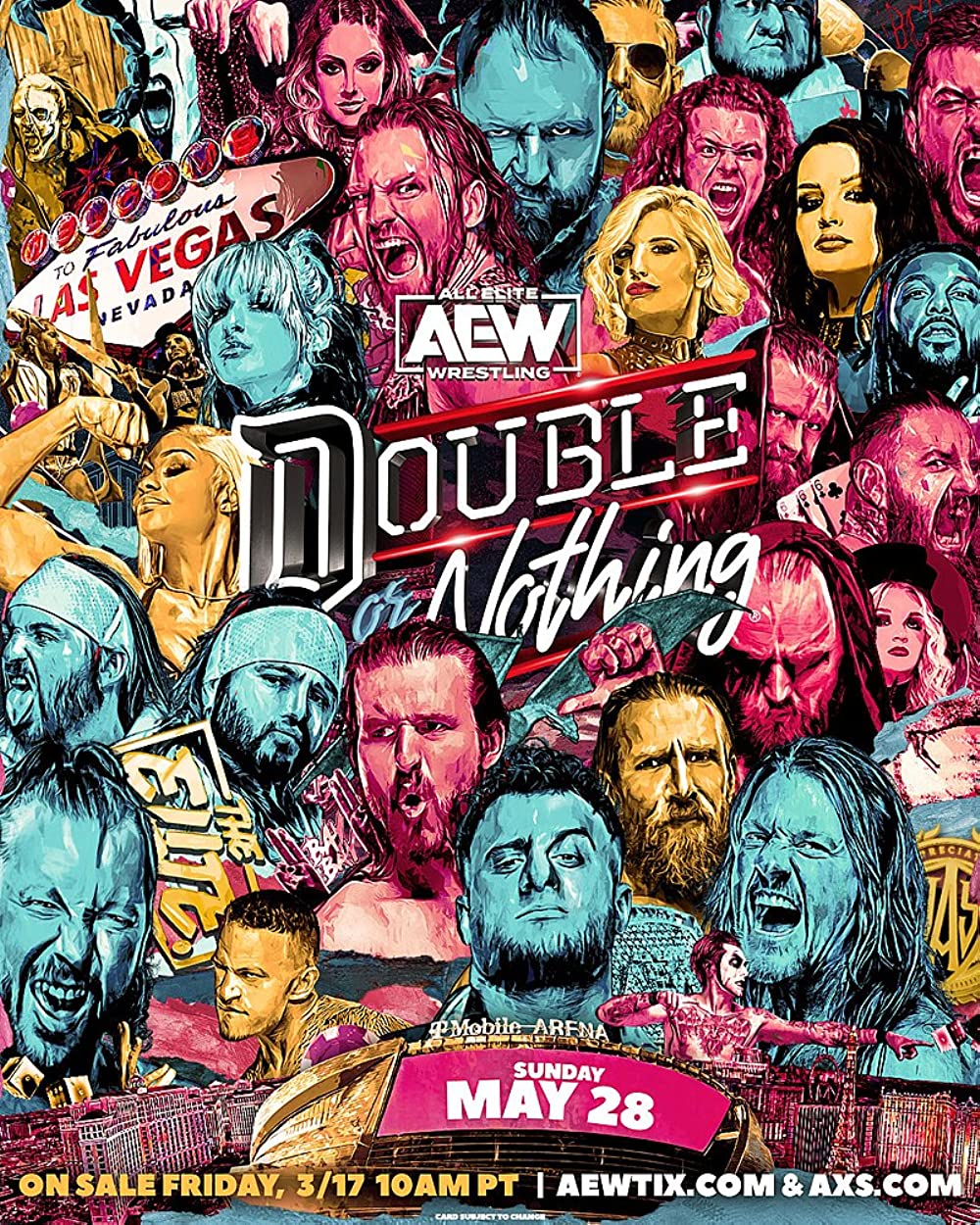 عرض AEW Double or Nothing 2023 مترجم