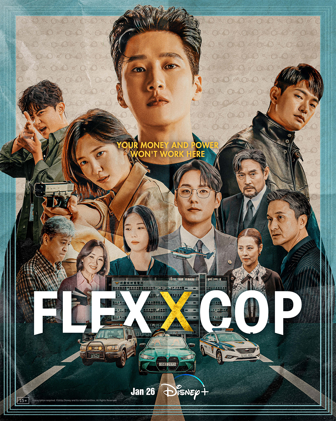 مسلسل ثري ضد محققة Flex X Cop حلقة 6