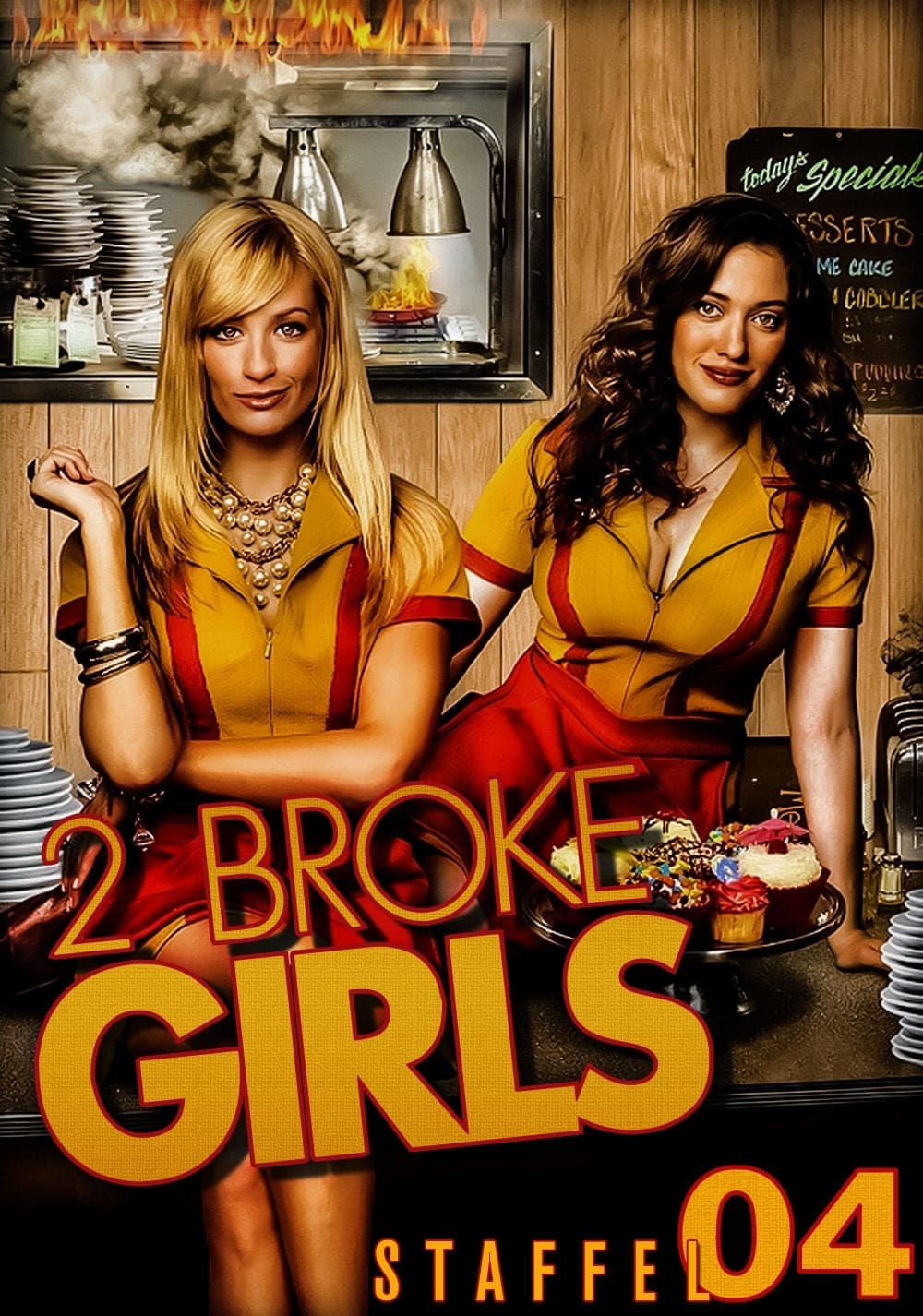 مسلسل 2 Broke Girls الموسم الرابع حلقة 2